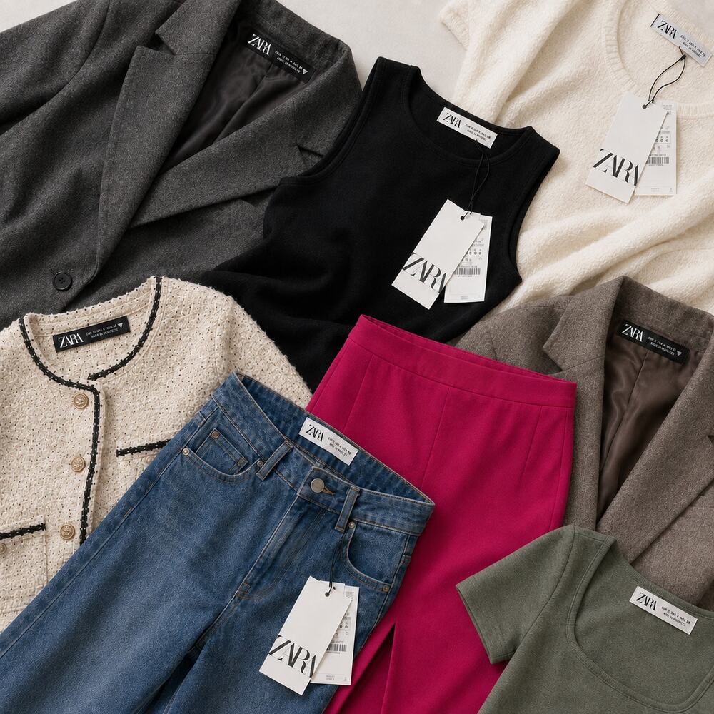 Zara $8.47/Pc 15 Pc Wholesale Reseller Bundle Clothing Lot Women Men Styles Vary